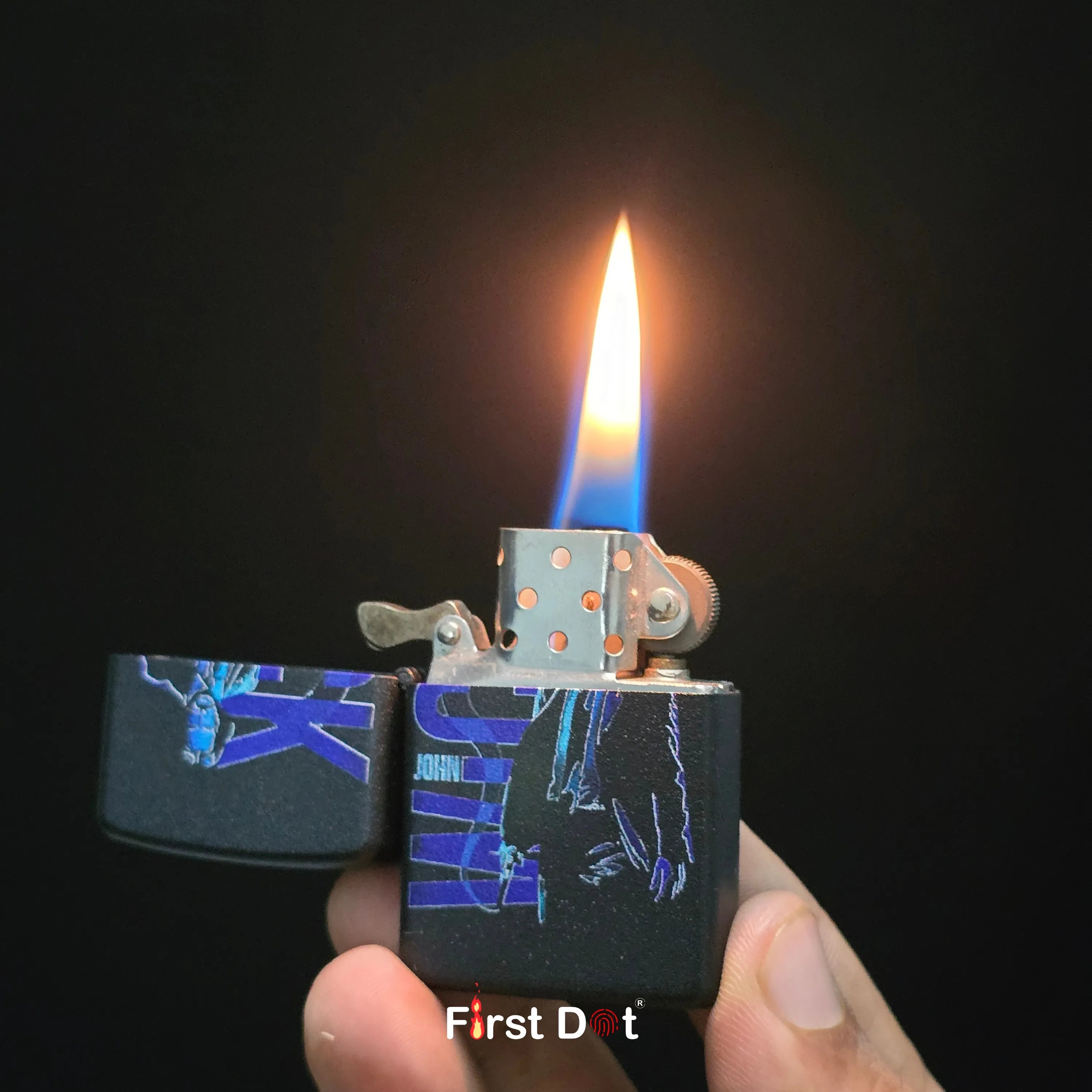 First Dot John Wick Iconic Design Movie Edition Pack of 3 Lighters