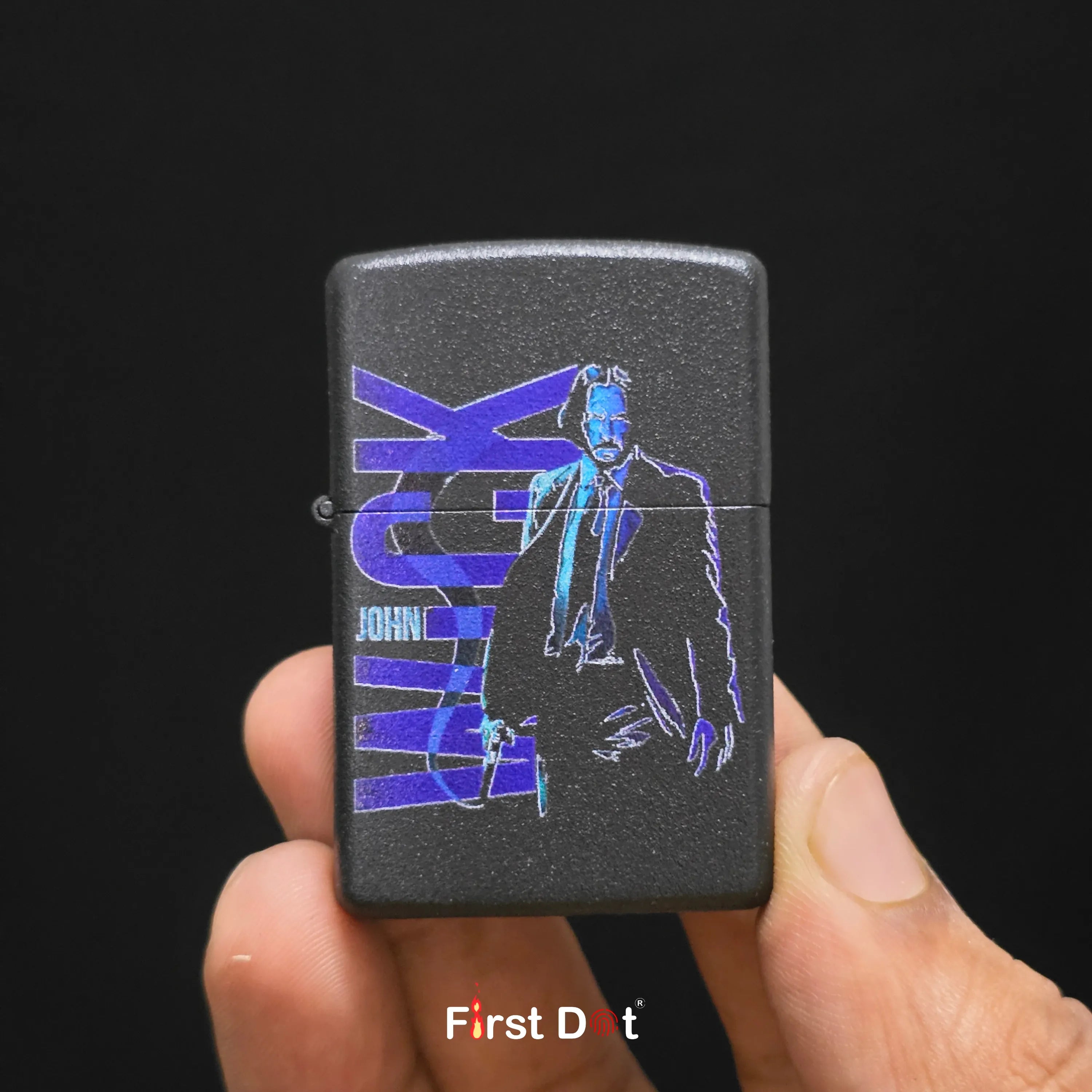 First Dot John Wick Iconic Design Movie Edition Pack of 3 Lighters