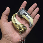 First Dot LED Key Tiger Tooth Lighter