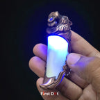 First Dot LED Key Tiger Tooth Lighter