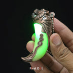 First Dot LED Key Tiger Tooth Lighter