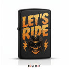 First Dot Let's Ride Windproof Cigarette Lighter