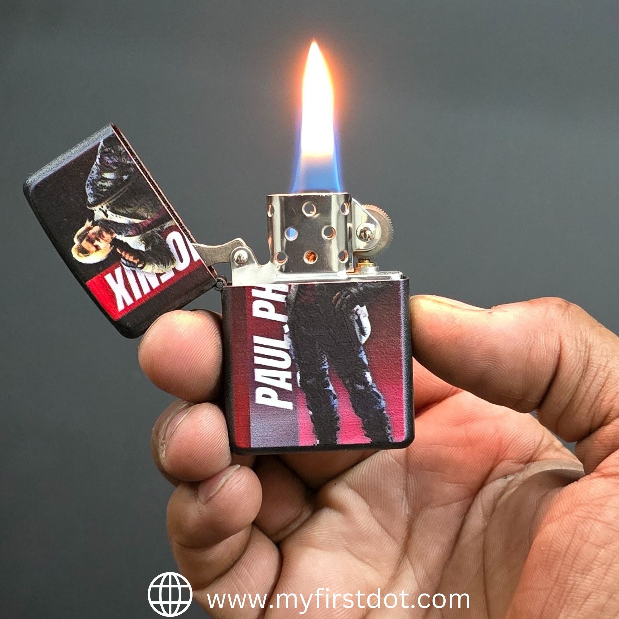 Paul Phoenix Lighter Windproof Cigarette Lighter for Men