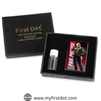 First Dot Paul Phoenix Both-Sided Graphic Print Windproof Cigarette Lighter
