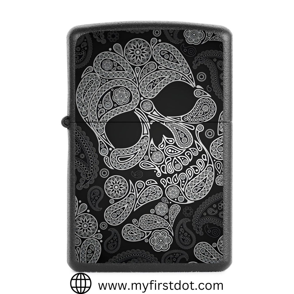 Sugar Skull Lighter Windproof Cigarette Lighter for Men