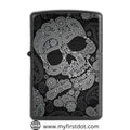 Sugar Skull Lighter Windproof Cigarette Lighter for Men