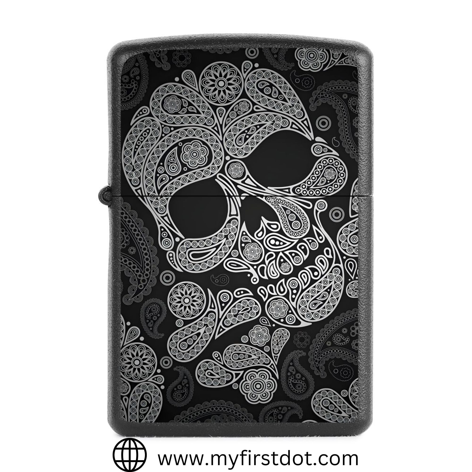 Sugar Skull Lighter Windproof Cigarette Lighter for Men