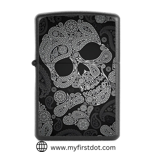 Sugar Skull Lighter Windproof Cigarette Lighter for Men