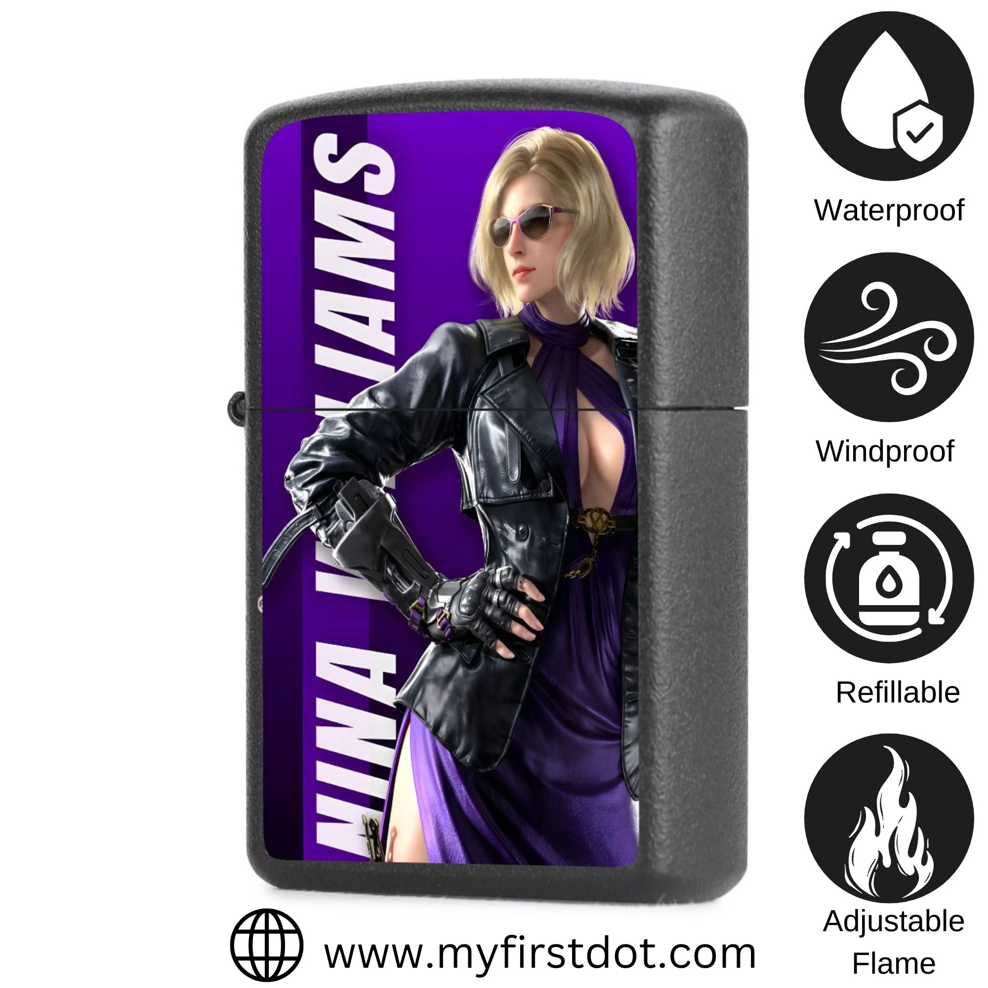 Nina Williams Lighter Windproof Cigarette Lighter
