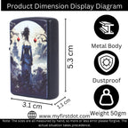 First Dot Gothic Moonlight Maiden Windproof Cigarette Lighter