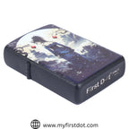 First Dot Gothic Moonlight Maiden Windproof Cigarette Lighter