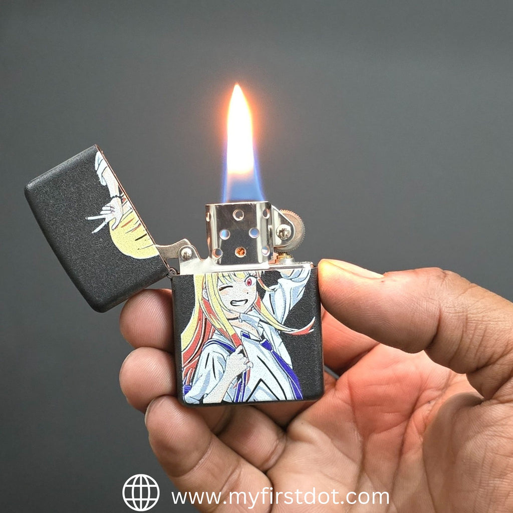 First Dot Marin Kitagawa Windproof Cigarette Lighter
