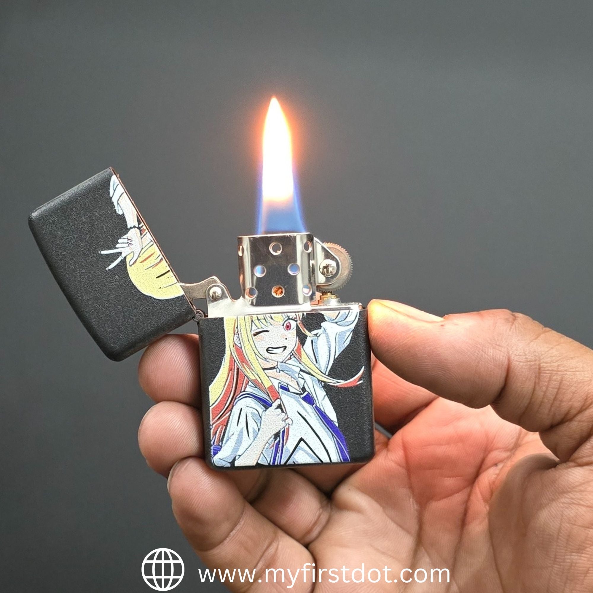 First Dot Marin Kitagawa Windproof Cigarette Lighter