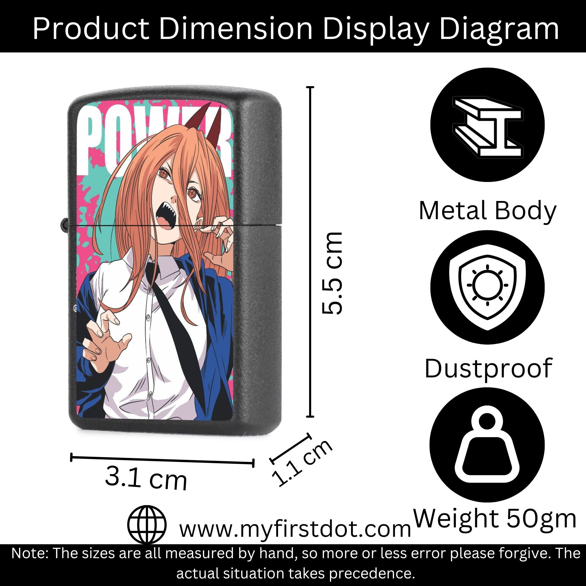 Power Anime Series Cigarette Lighter