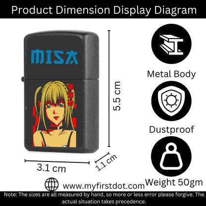 Misa Amane Lighter Windproof Cigarette Lighter