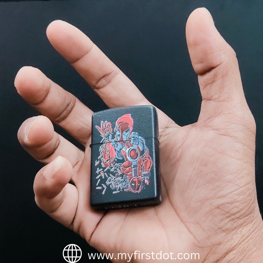 Deadpool Lighter Windproof Cigarette Lighter for Men