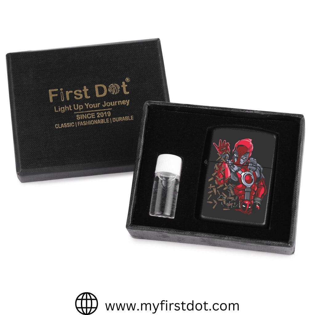 Deadpool Lighter Windproof Cigarette Lighter for Men