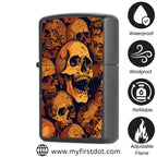 Face Skull Lighter Windproof Cigarette Lighter for Men