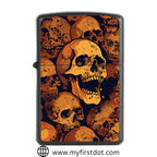 Face Skull Lighter Windproof Cigarette Lighter for Men