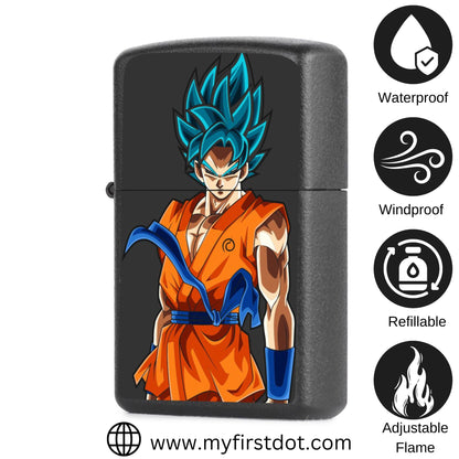 Goku SSJ Lighter Windproof Cigarette Lighter for Men