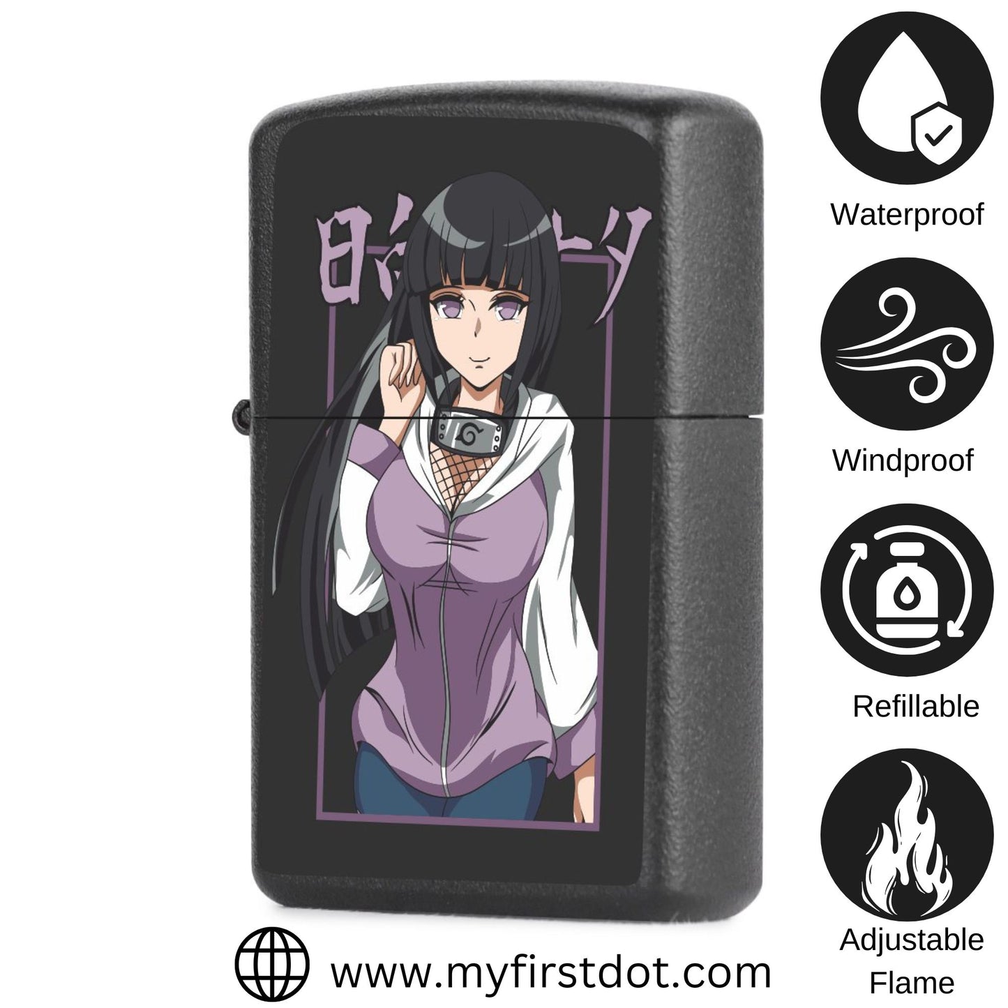 Hinata Hyuga Lighter Windproof Cigarette Lighter