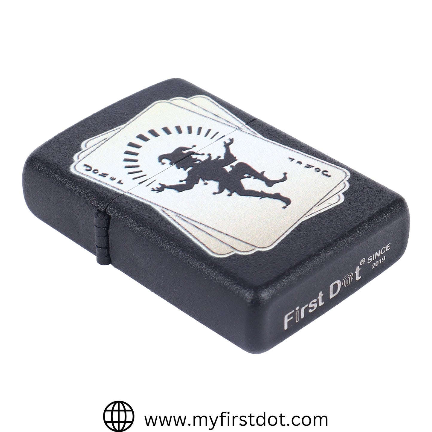 Joker Card Windproof Cigarette Lighter for Men | Pocket Classic Lighter for Smoking | | First Dot