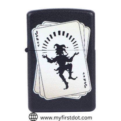 Joker Card Windproof Cigarette Lighter for Men | Pocket Classic Lighter for Smoking | | First Dot