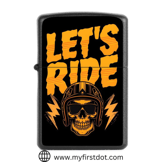 Let's Ride Lighter Windproof Cigarette Lighter for Men