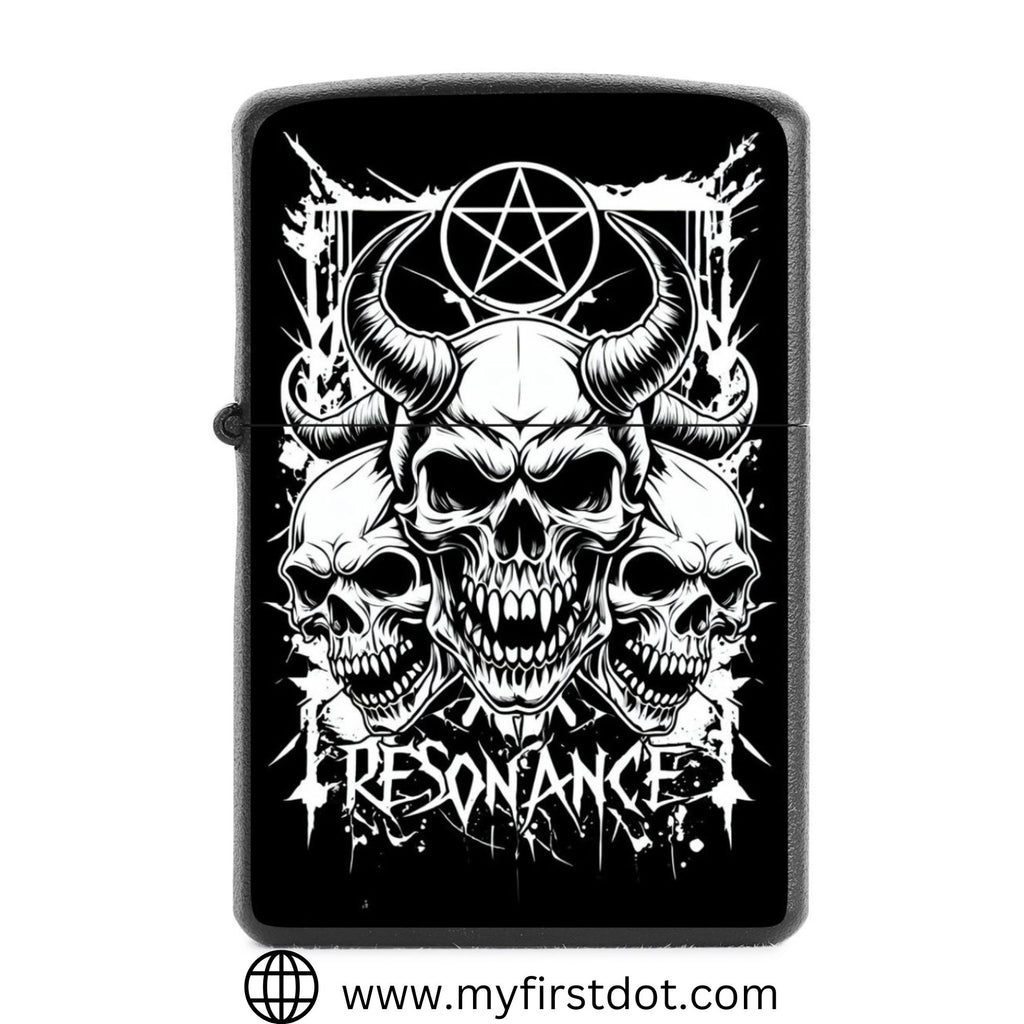 Menacing Skull Lighter Windproof Cigarette Lighter for Men