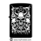 Menacing Skull Lighter Windproof Cigarette Lighter for Men
