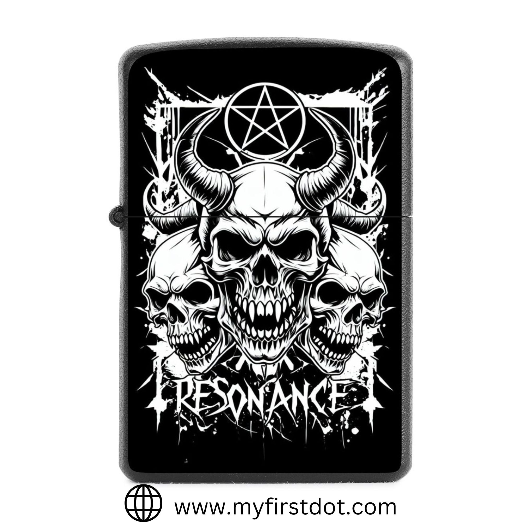 Menacing Skull Lighter Windproof Cigarette Lighter for Men