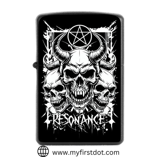 Menacing Skull Lighter Windproof Cigarette Lighter for Men