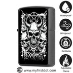 Menacing Skull Lighter Windproof Cigarette Lighter for Men