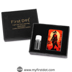 First Dot Samurai Sunset Ronin Series Windproof Cigarette Lighter