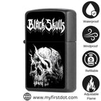 Skull Lighter Windproof Cigarette Lighter for Men