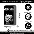 Skull Lighter Windproof Cigarette Lighter for Men