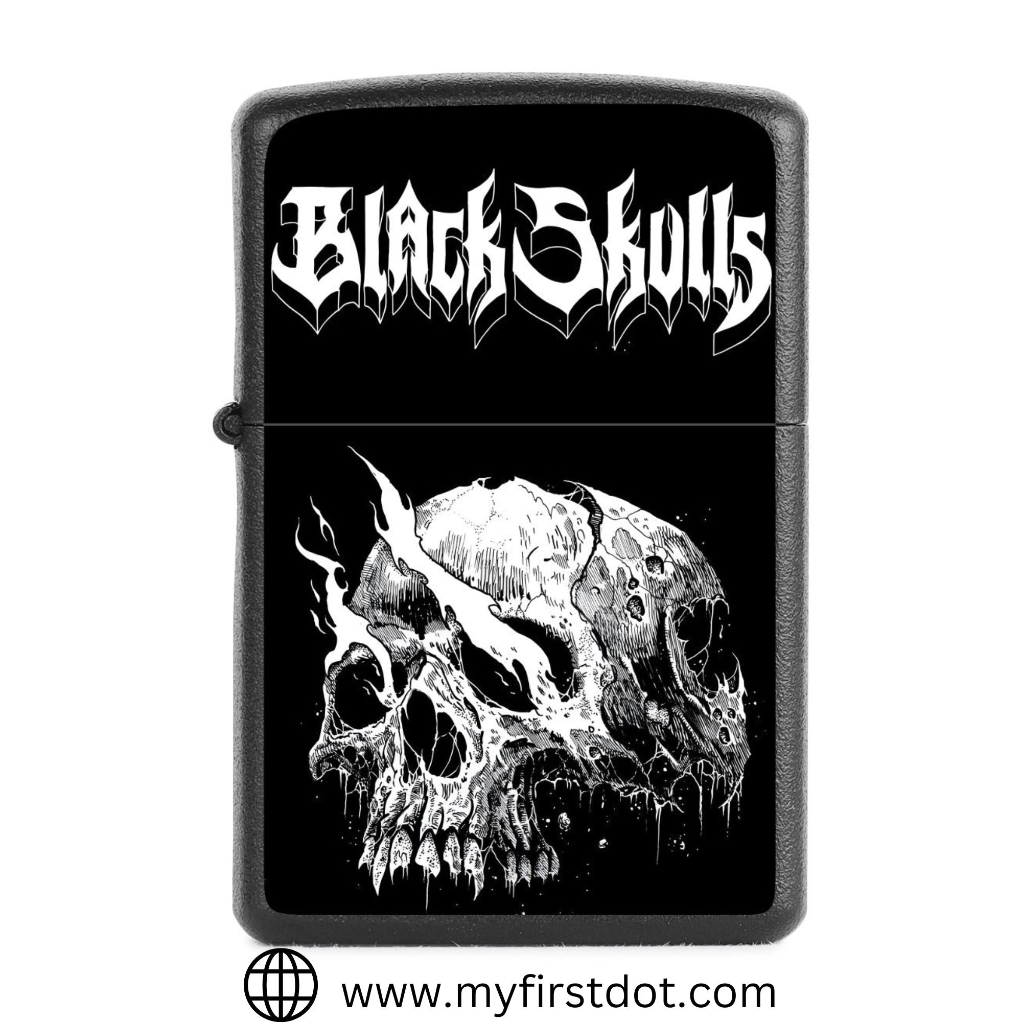 Skull Lighter Windproof Cigarette Lighter for Men