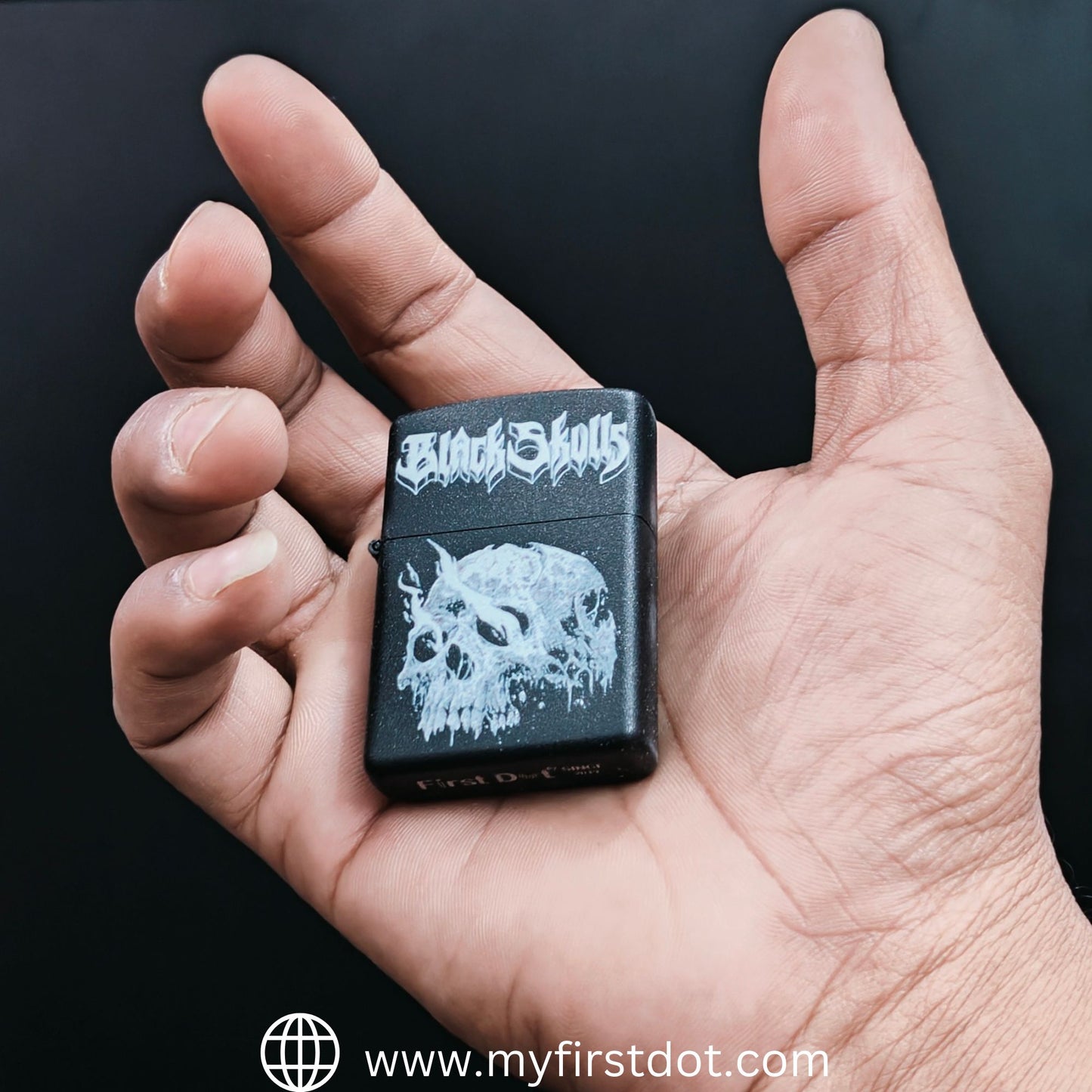 Skull Lighter Windproof Cigarette Lighter for Men