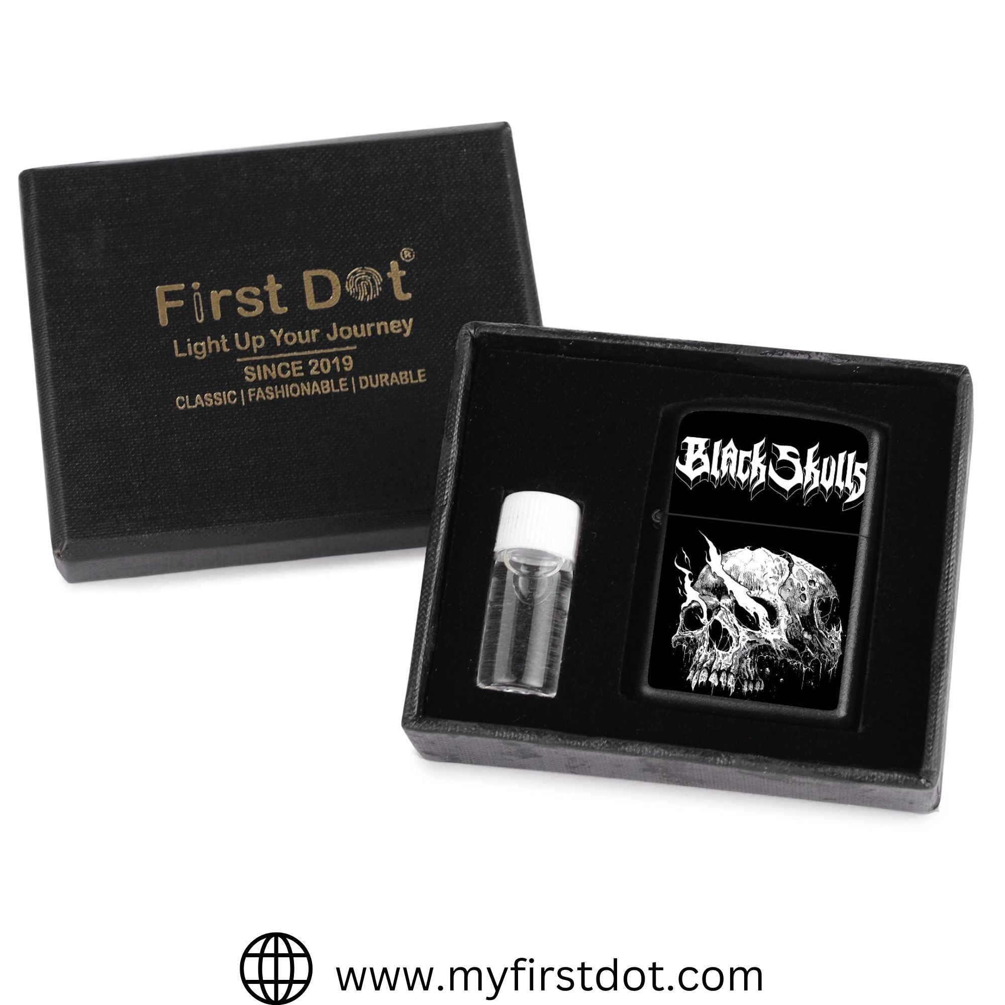 Skull Lighter Windproof Cigarette Lighter for Men