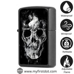 Smokey Skull Lighter Windproof Cigarette Lighter for Men