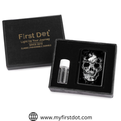 Smokey Skull Lighter Windproof Cigarette Lighter for Men