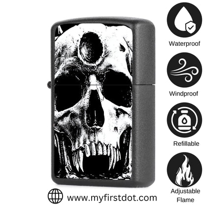 Third Eye Skull Lighter Windproof Cigarette Lighter for Men