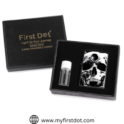 Third Eye Skull Lighter Windproof Cigarette Lighter for Men