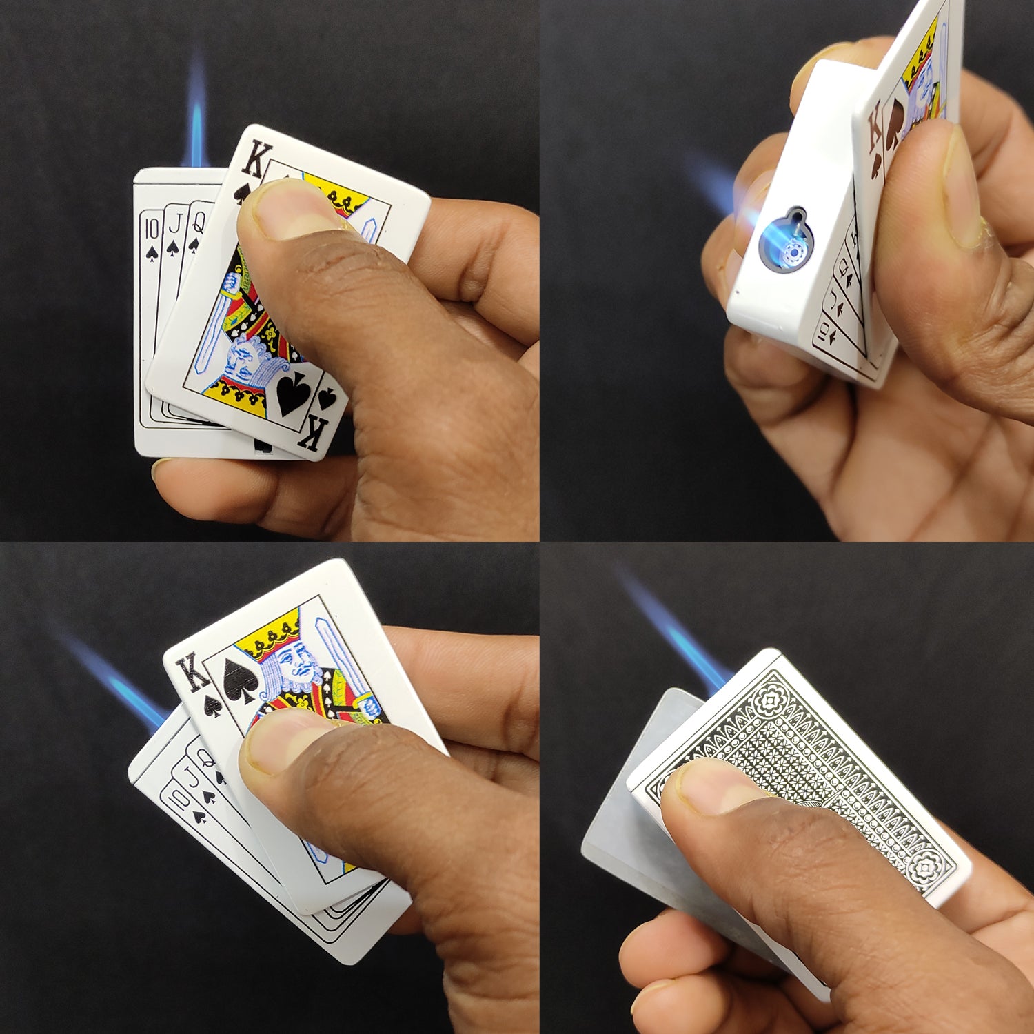 White King Blue Jet Flame Lighter | Windproof Cigarette Lighter