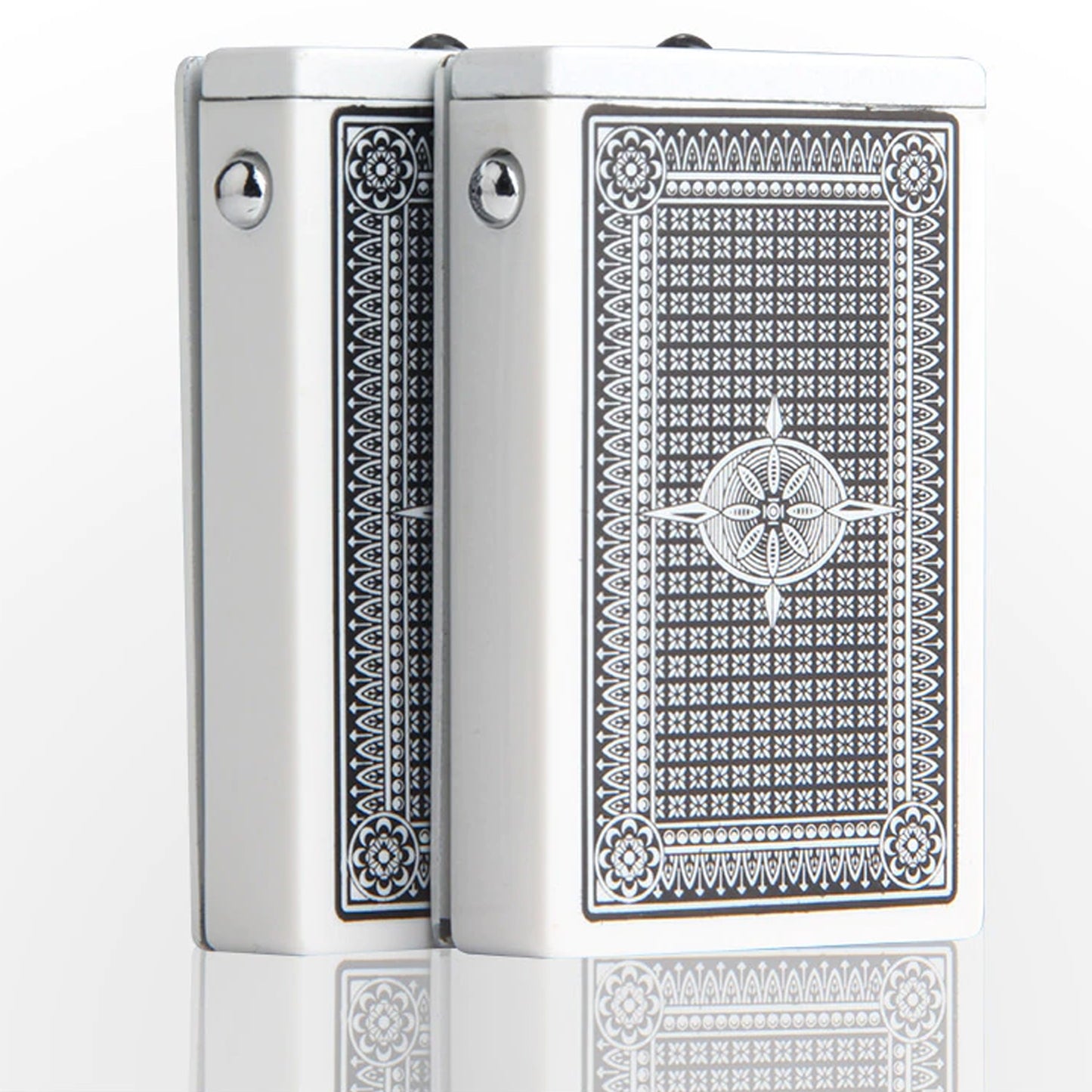 King White Premium Refillable Cigarette Lighter – Perfect for Gifting | First Dot