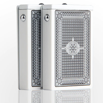 King White Premium Refillable Cigarette Lighter – Perfect for Gifting | First Dot