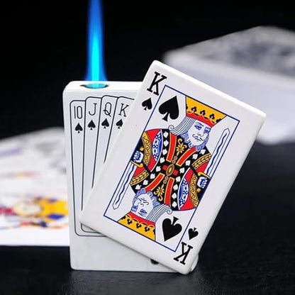King White Premium Refillable Cigarette Lighter – Perfect for Gifting | First Dot