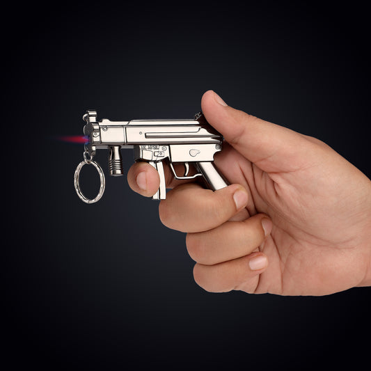 MP5 Gun Premium Refillable Cigarette Lighter – Perfect for Gifting | First Dot