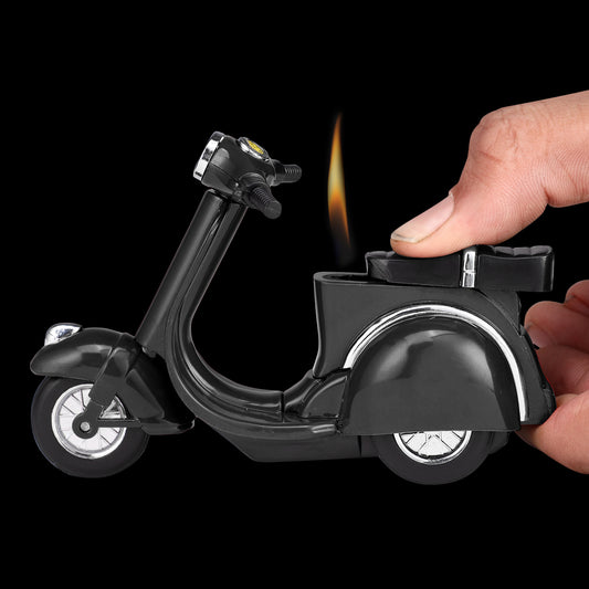 Scooter Black Luxury Windproof Lighter | Men's Gift | First Dot
