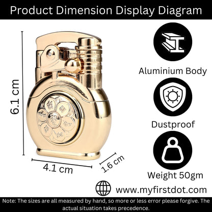 Spinner Premium Refillable Cigarette Lighter – Perfect for Gifting | First Dot